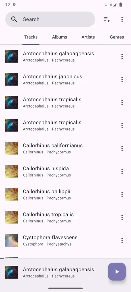 Phocid - 开源 Android 本地音乐播放器